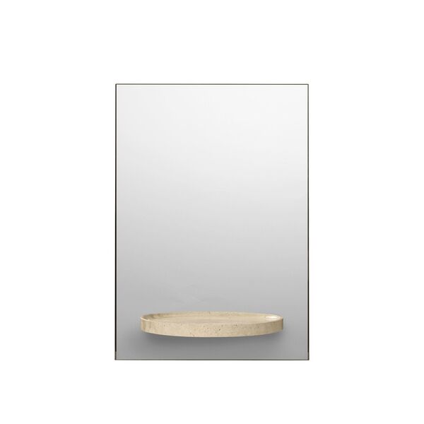 Symmetry Mirror Travertine