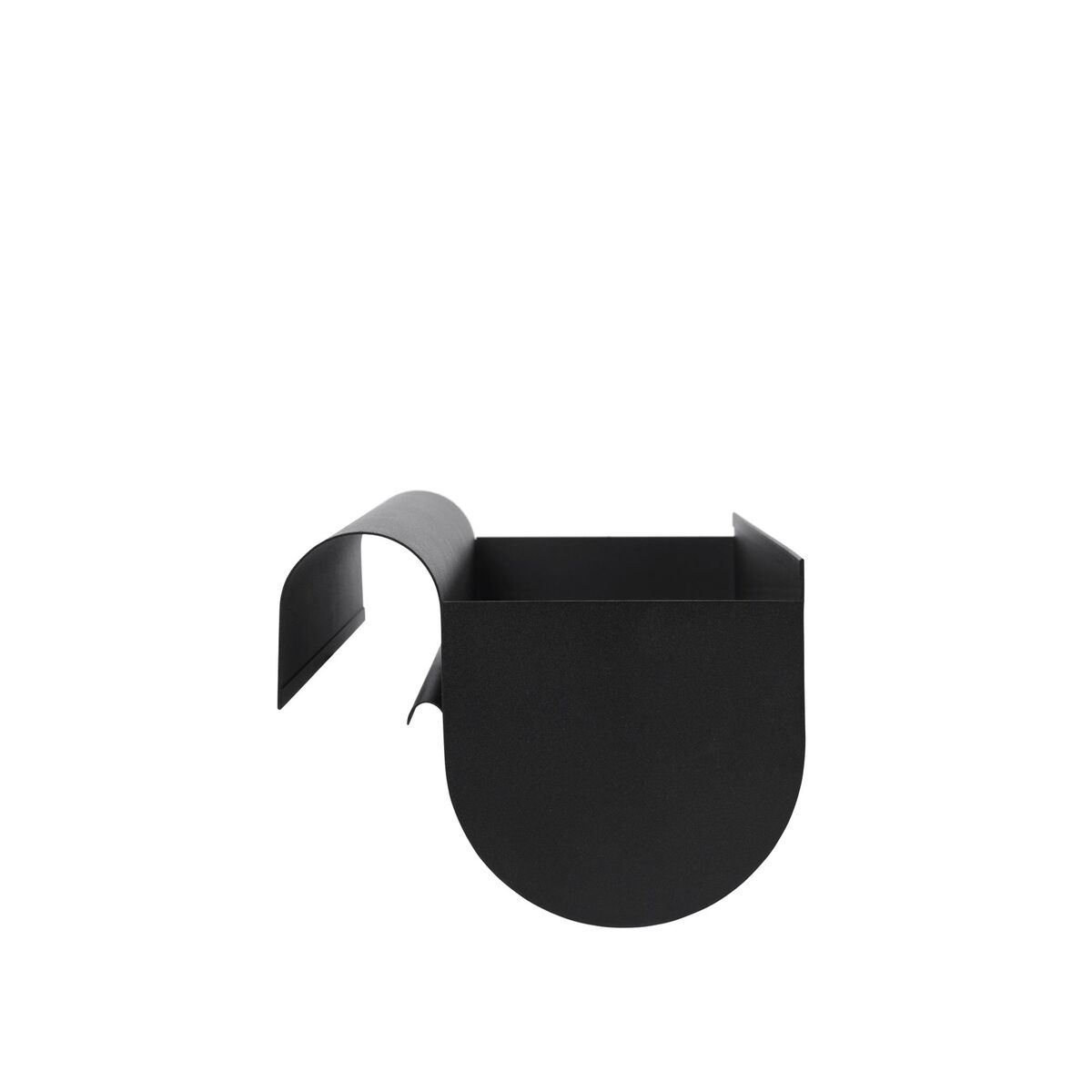 Jardinière de Balcon Uma Medium Noir