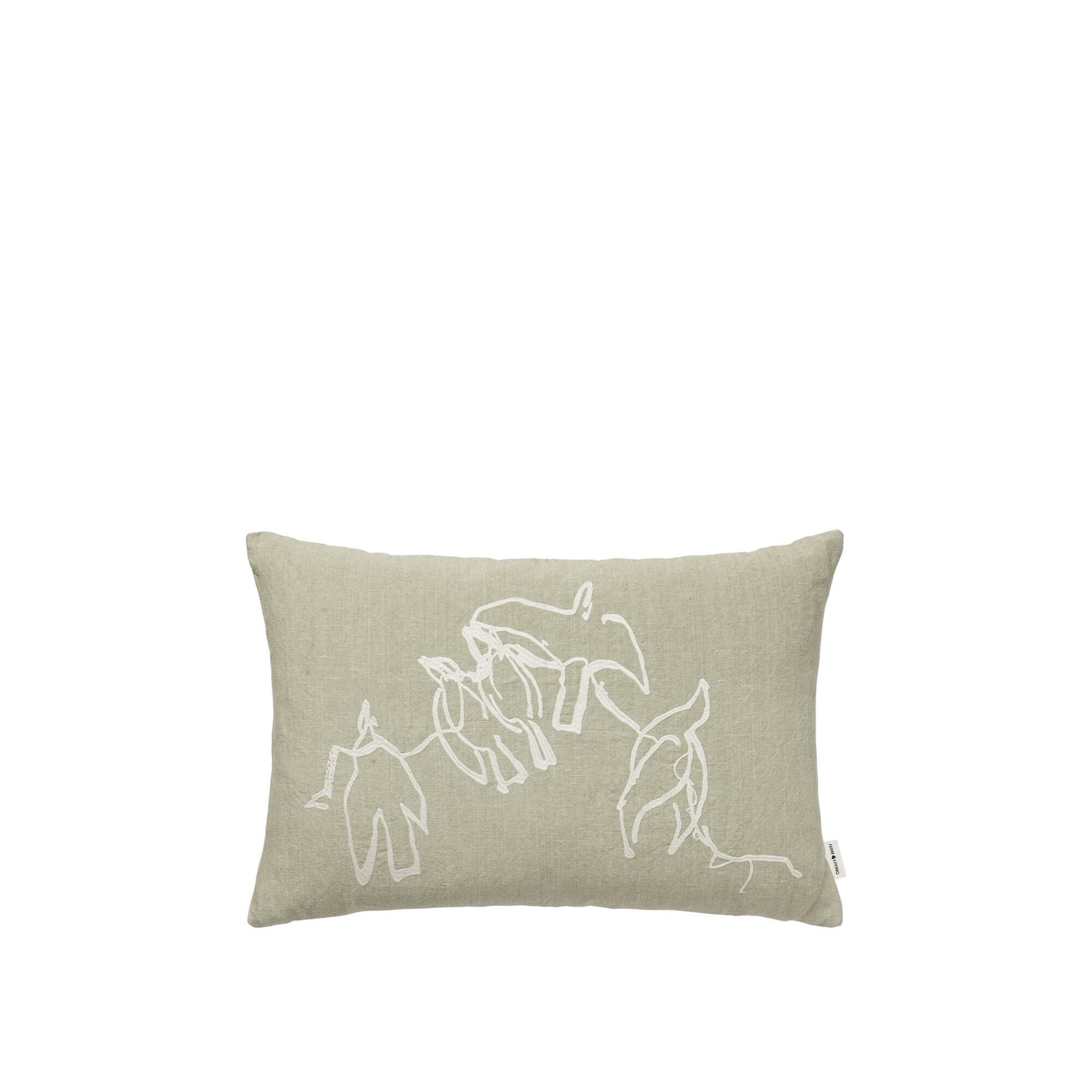 Coussin Vuelo 40x60 Can Lis de x Utzon Vert Orme