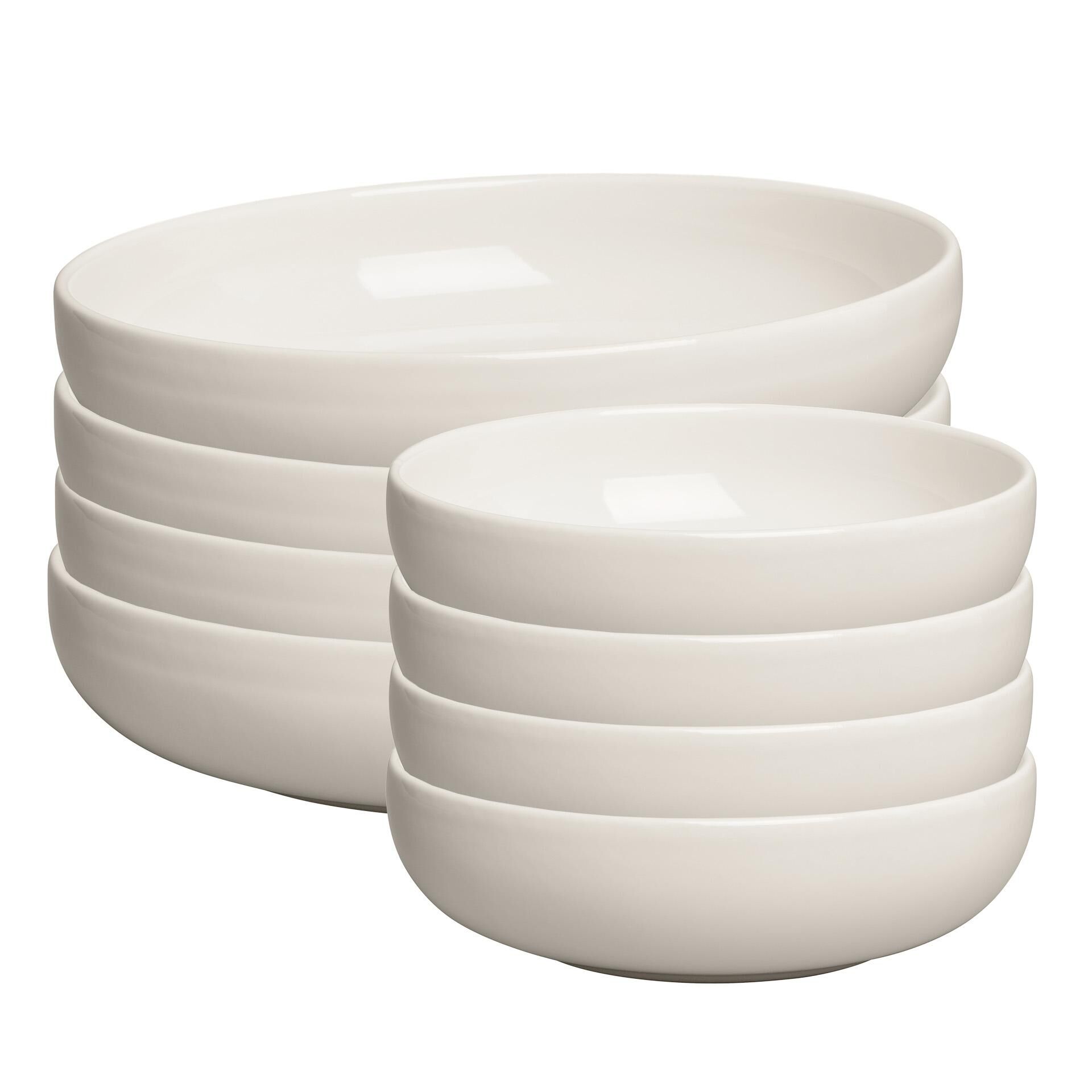 BON Bols Set de Démarrage Lot de 8 Ivoire