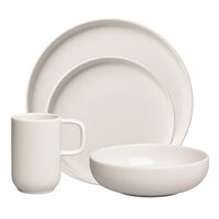 BON Dinnerware Starter Set of 16 Ivory
