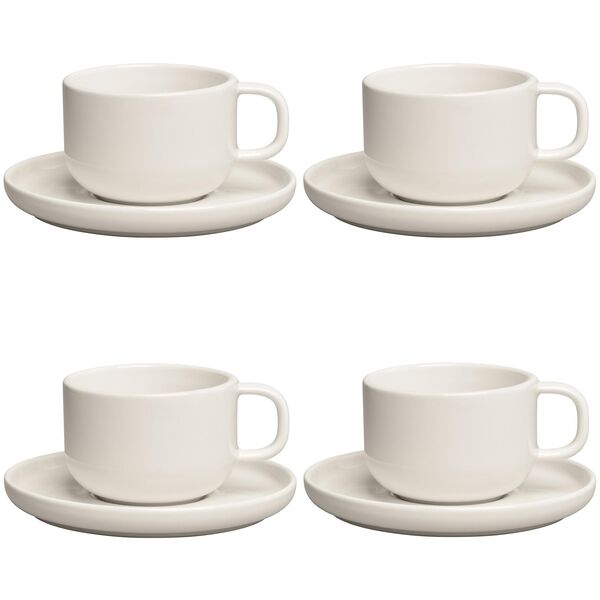 BON Theekop Set van 4 Ivoor