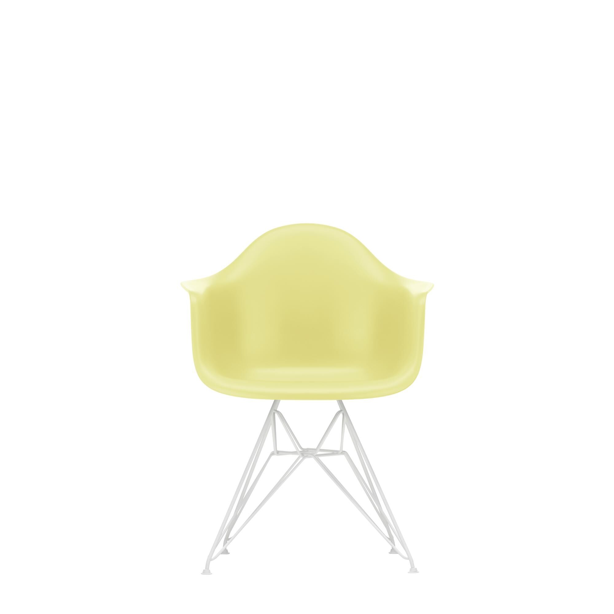 Eames Plastic RE DAR Spisestol Sitron/ Hvit
