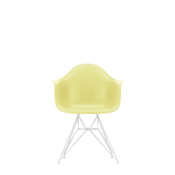 Eames Plastic RE DAR Eetkamerstoel Citroen/ Wit