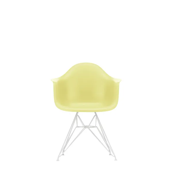 Eames Plastic RE DAR Dining Chair Zitrone/ Weiß
