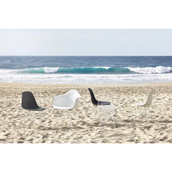 Eames Plastic RE DAR Dining Chair Zitrone/ Weiß