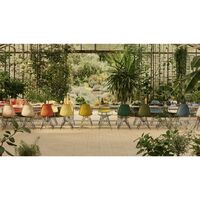 Eames Plastic RE DAR Dining Chair Zitrone/ Weiß