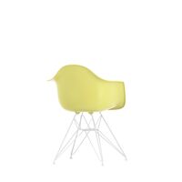 Eames Plastic RE DAR Dining Chair Zitrone/ Weiß