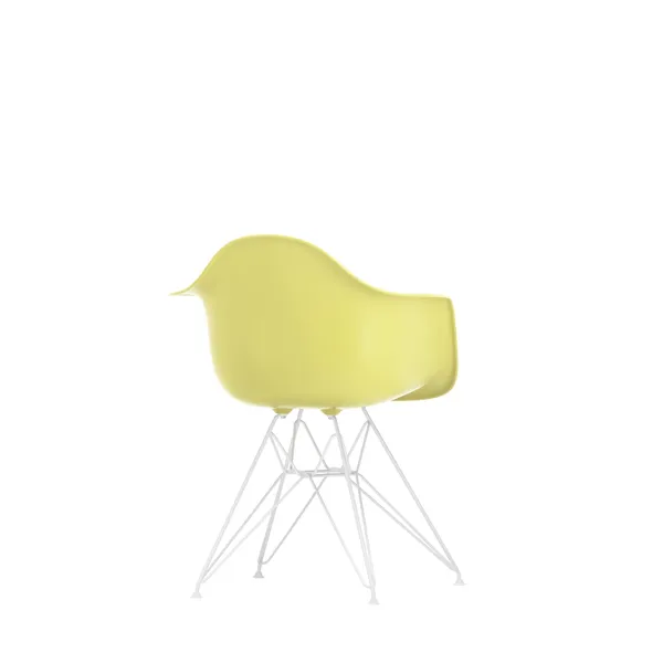 Eames Plastic RE DAR Dining Chair Zitrone/ Weiß