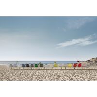 Eames Plastic RE DAR Dining Chair Zitrone/ Weiß