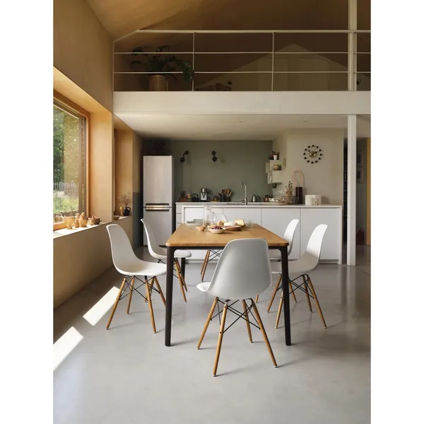 Eames Plastic RE DAR Dining Chair Zitrone/ Weiß