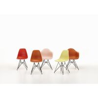 Eames Plastic RE DAR Dining Chair Zitrone/ Weiß