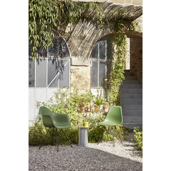 Eames Plastic RE DAR Dining Chair Zitrone/ Weiß