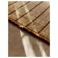 Athens Stripes Vloerkleed 140x200 Naturel/ Gebroken Wit