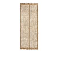 Athens Stripes Gulvtæppe 80x200 Natural/Off White