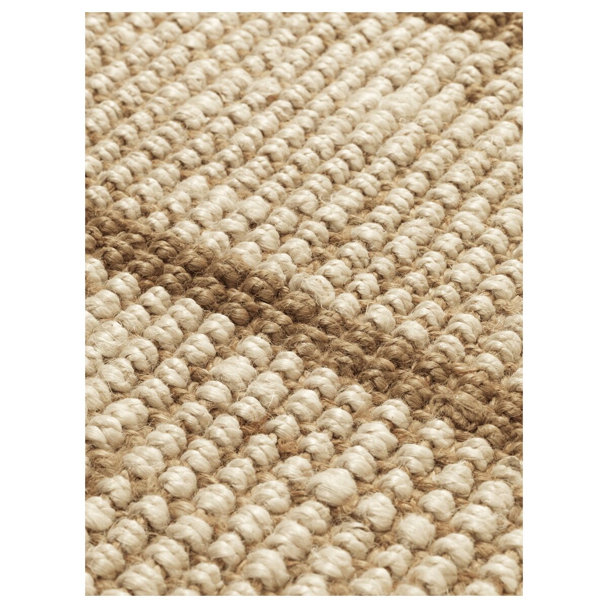 Athens Stripes Gulvtæppe 80x200 Natural/Off White