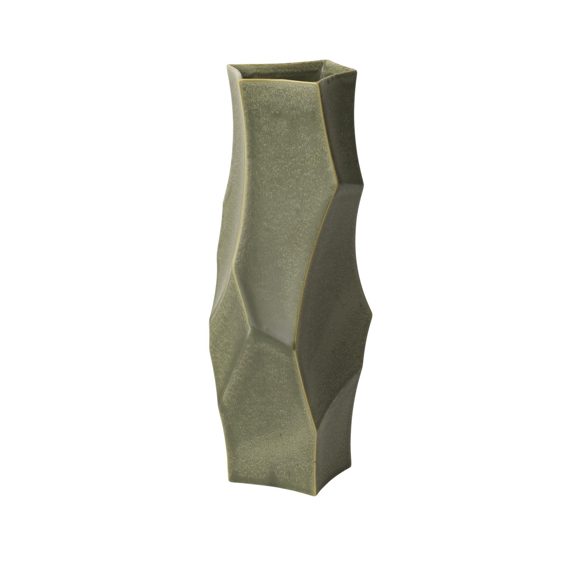 Cueva Vase H37 Mørk Salvie