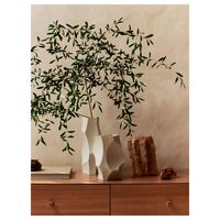 Cueva Vase H37 Off White