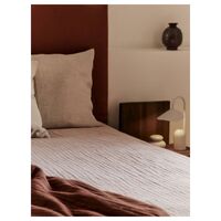 Fino Bedspread Terracotta/ Sand