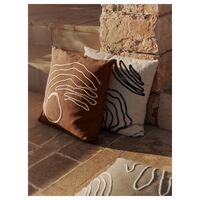 Housse de Coussin Jot 50x50 de Naturel