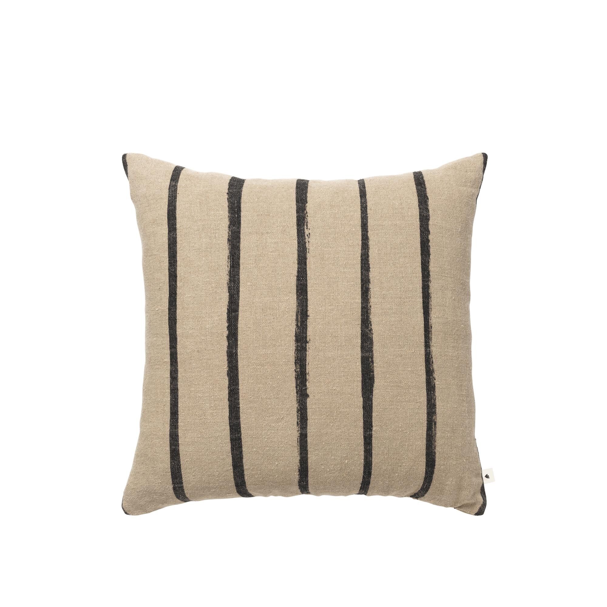 Oleo Putetrekk 50x50 Natur/ Sort
