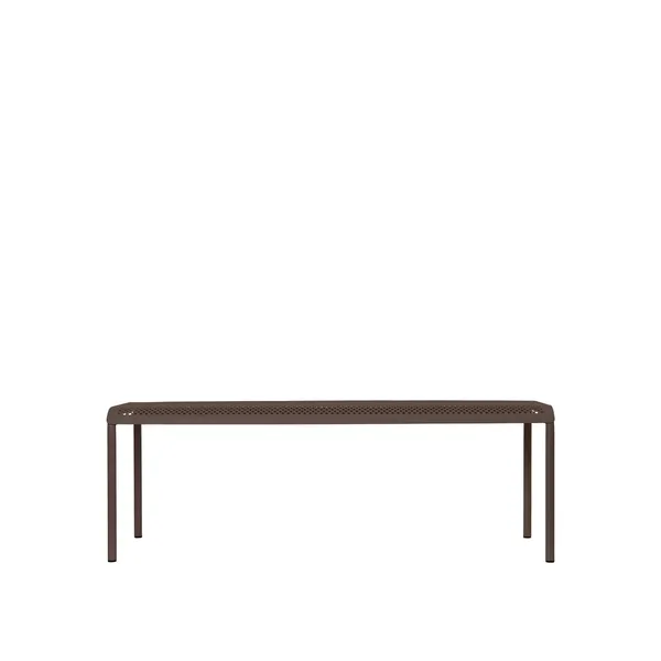 Dapple Outdoor Bench Dark Chocolate