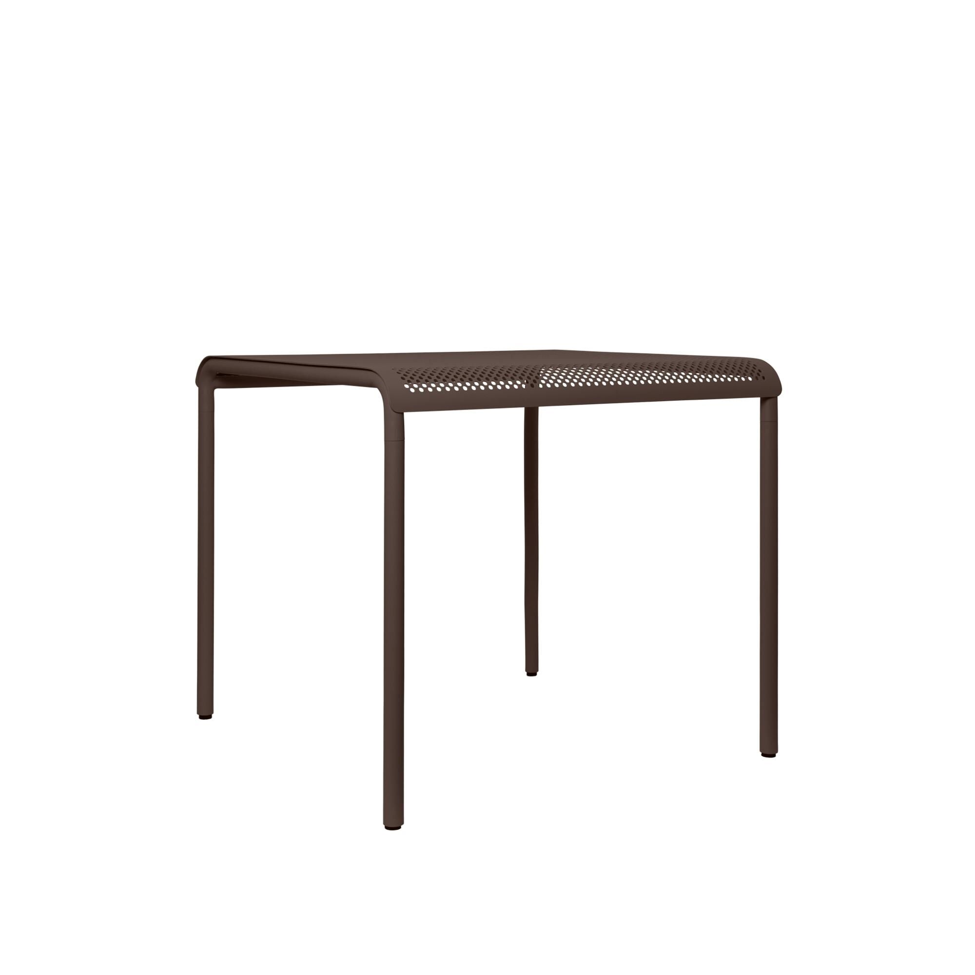 Table D'extérieur Dapple 80x80 Chocolat Noir