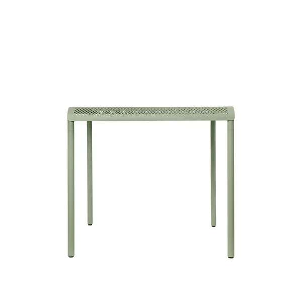 Dapple Outdoor Table 80x80 Tea Green