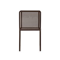 Dapple Outdoor-Stuhl, Dunkle Schokolade