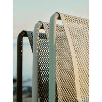 Dapple Outdoor-Stuhl, Dunkle Schokolade
