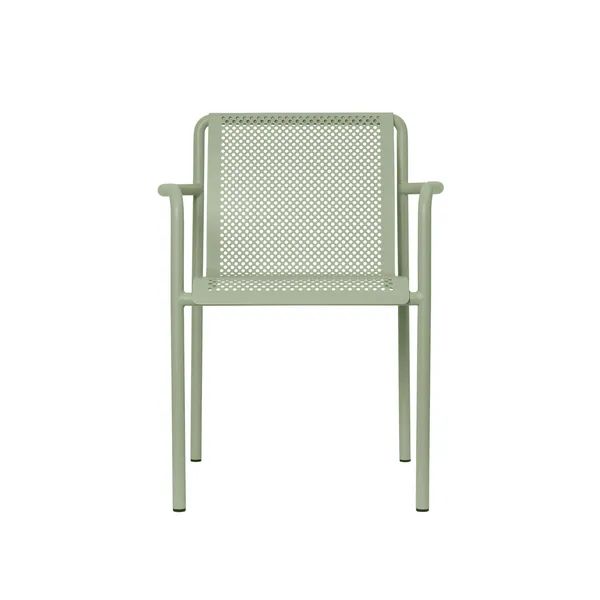 Dapple Outdoor Chair With Armrests Tea Green