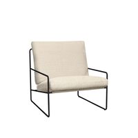 Desert 1-Seater Sofa Bouclé/Sort/Off White
