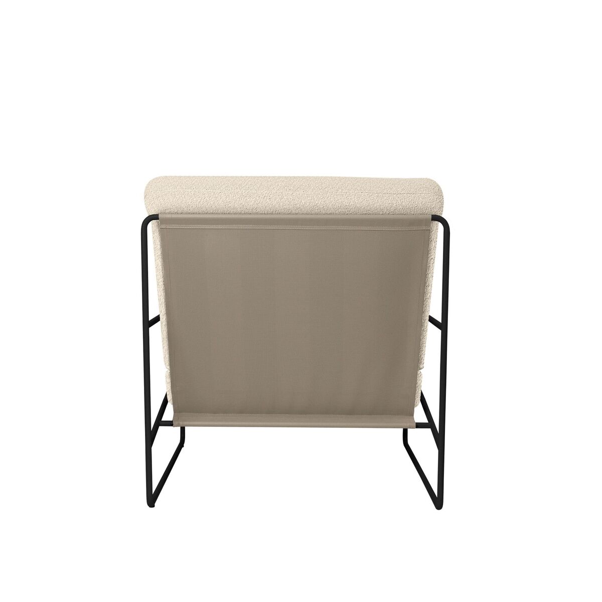 Desert 1-Seater Sofa Bouclé/Sort/Off White