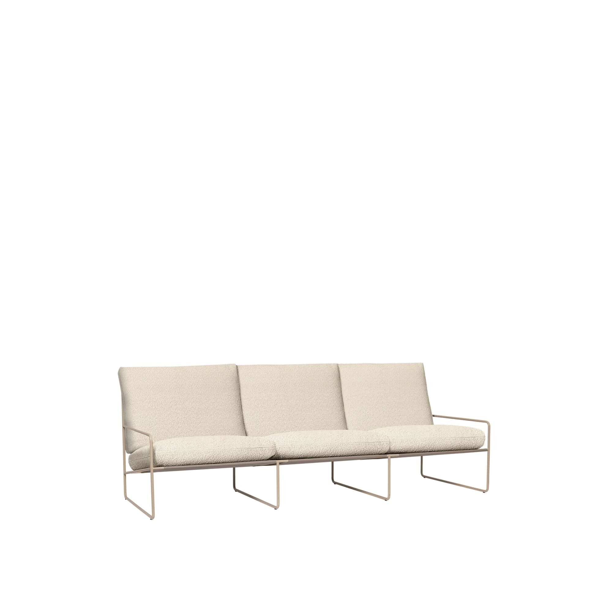 Desert 3-Seater Sofa Boucl/Cashmere/Off White