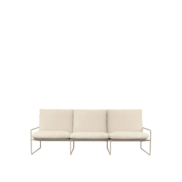 Desert 3-Seater Sofa Bouclé/Cashmere/ Off White