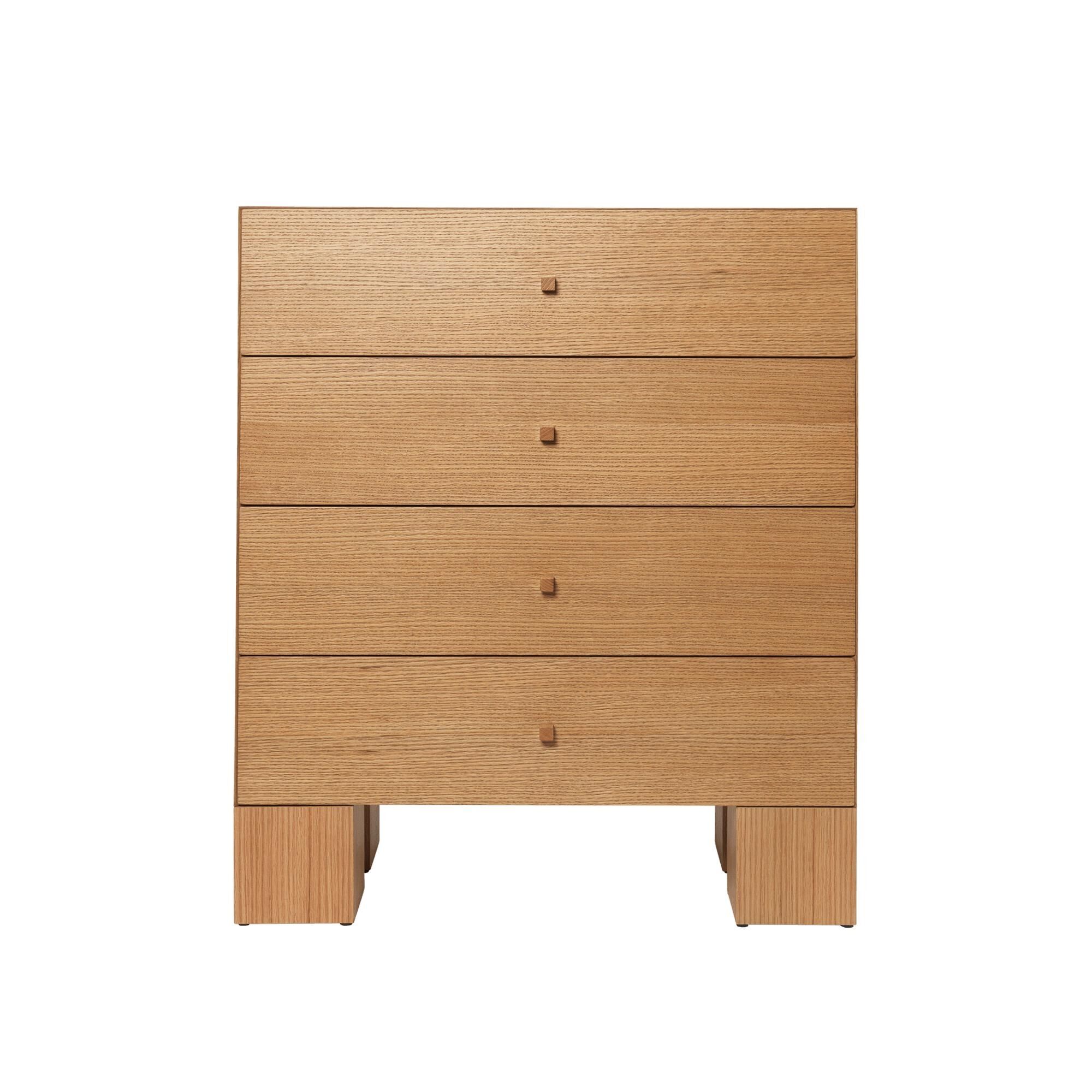 Kuben Kommode 1x4 Natural Oak