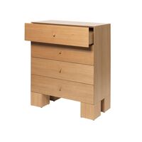 Kuben Byrå 1x4 Natural Oak