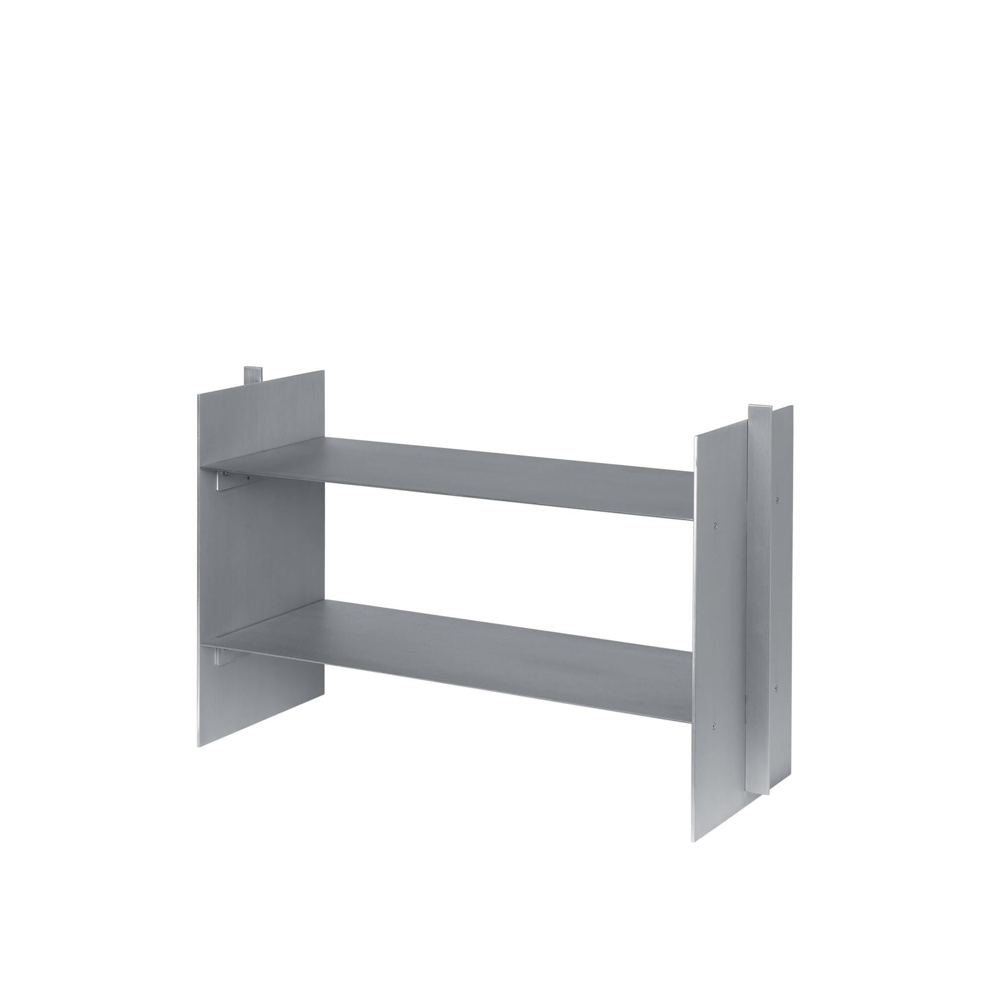 Lager Row Sidebord og Skohylle i Aluminium