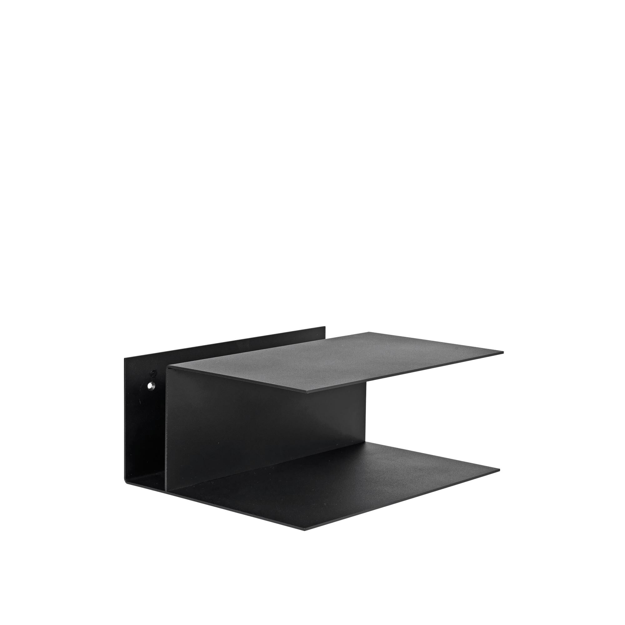 Table de Chevet et Étagère de Couloir , Noir