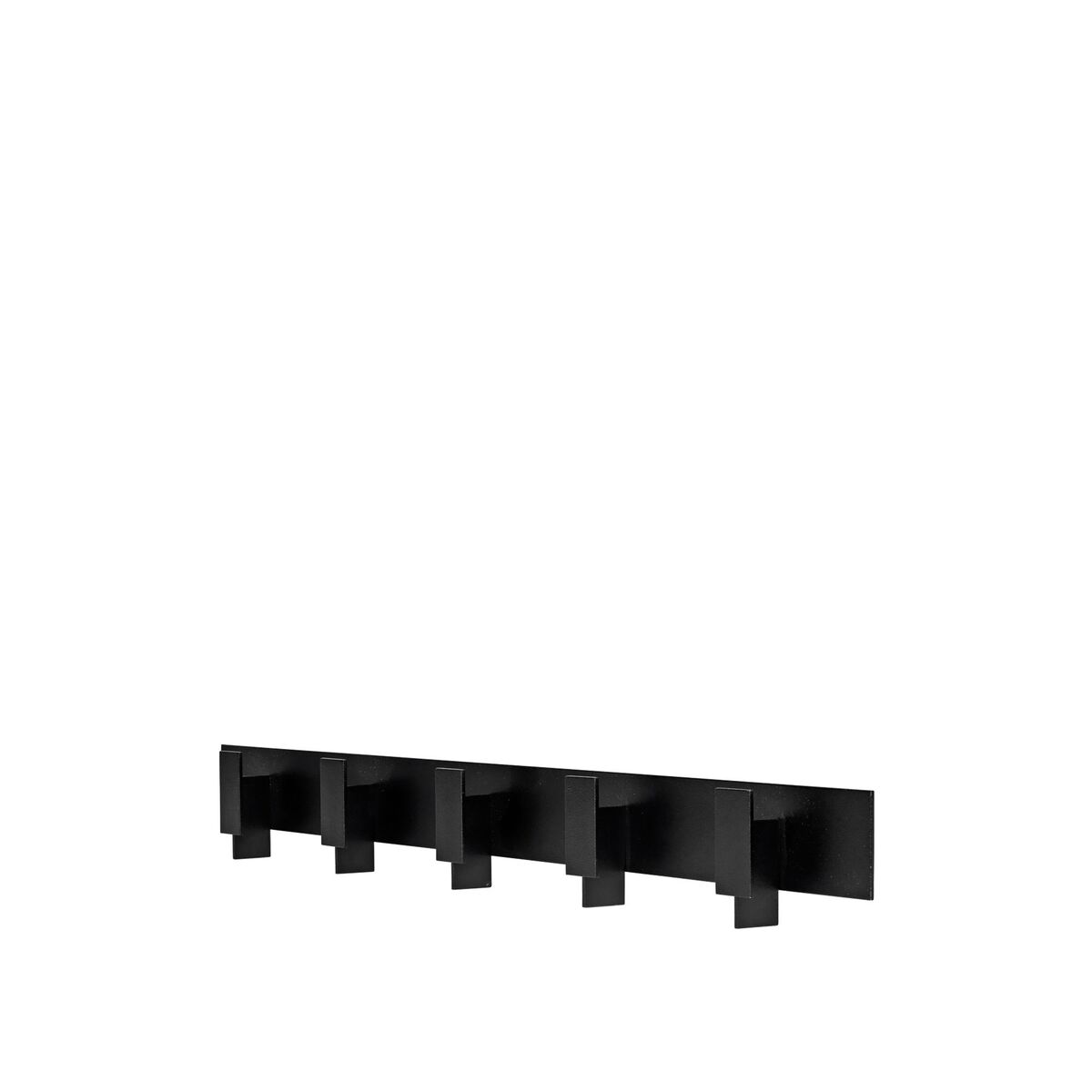 Storage Coat Rack Black