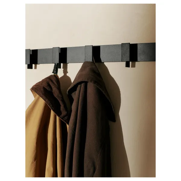 Aufbewahrungsgarderobe Schwarz