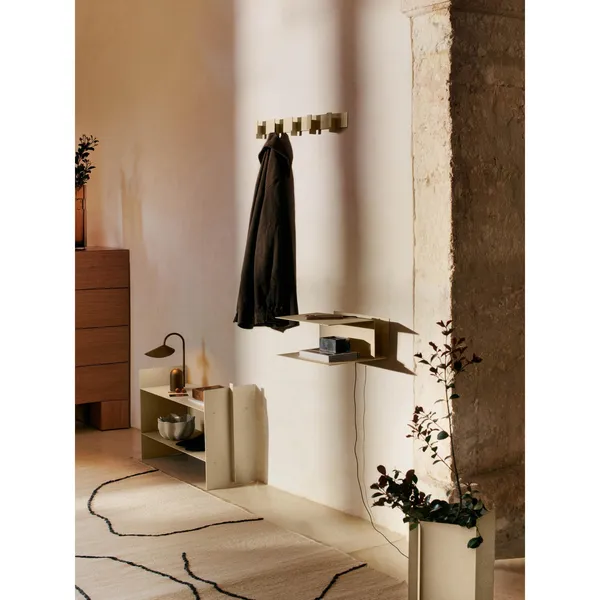 Aufbewahrungsgarderobe Schwarz