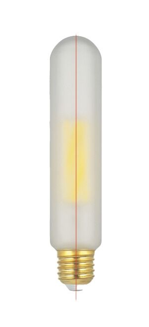 LED E27 LED Gl&ouml;dlampa T38 9,9W 1600lm 2700K Dimbar Frostad