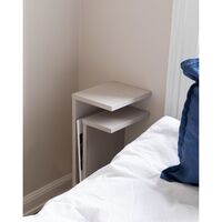 F-Shelf Plank Rechts Duifblauw