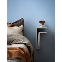 F-Shelf Plank Rechts Duifblauw