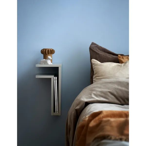 F-Shelf Regal Links Taubenblau