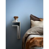 F-Shelf Regal Links Taubenblau