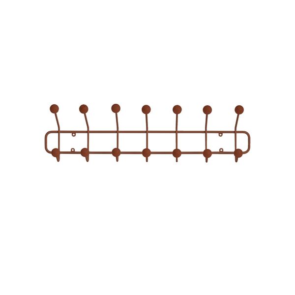 Bill Horizontal Coat Rack Cinnamon