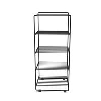 Shoescraper Shoe Rack Black