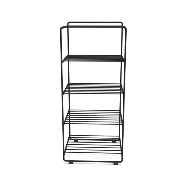 Shoescraper Shoe Rack Black